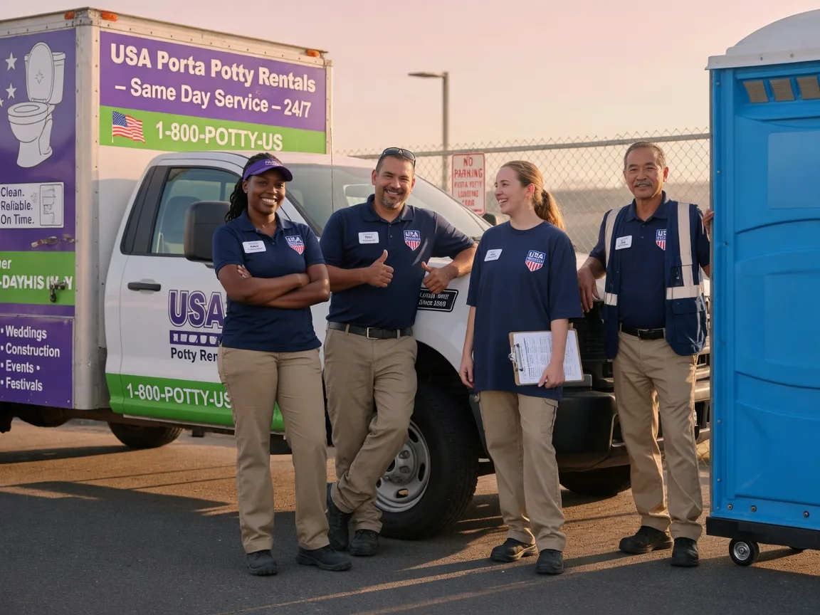 Porta Potty Rental company in Reddell, LA